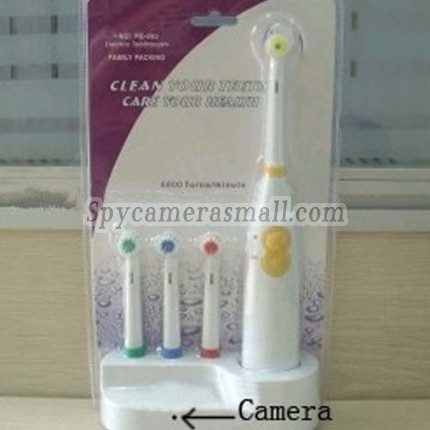 Toothbrush Hidden Bathroom Spy Camera - Spy Toothbrush Hidden Pinhole HD Camera DVR 16GB Motion Activated