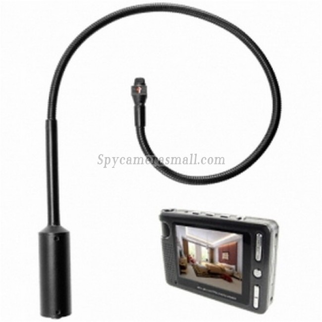 Pinhole camera with DVR with Mini Snake Camera Potable DVR Spy Camera - Inspection Surveillance Video Camera with Flexible Pinhole