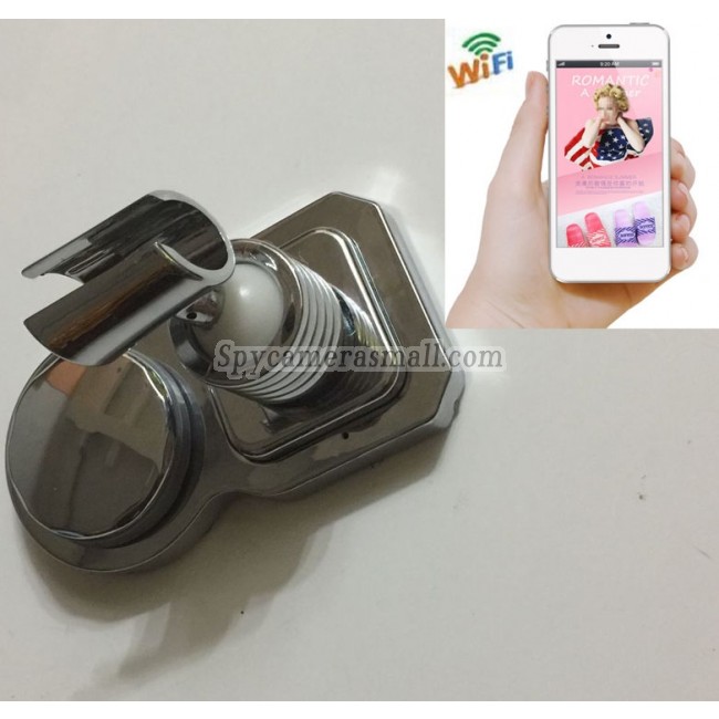 Wireless Hidden Camera for Bathroom Waterproof Spy shower rack camera with 16G sd Card For iOSAndriod System