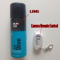box camera Spray Bottle in Bathroom 16G Full HD 720P DVR with motion sensor best  Bathroom Spy Camera