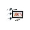 Baby Monitor Set (7 Inch Viewer + 3 Wireless Night Vision Cameras)